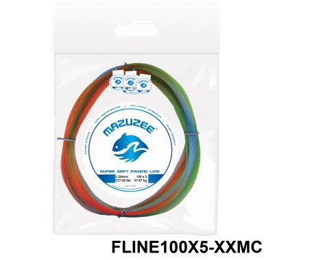 AQUA MARINE - Supersoft Fishing Line (100X5 Coils Connected)